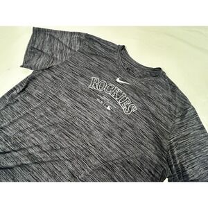 Nike‎ Authentic Collection Dri-Fit Short Sleeve Tee Colorado Rockies Men's 3XL